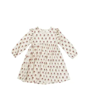 Piper Dress | Dried Floral - LAST 6/7Y & 10/12Y