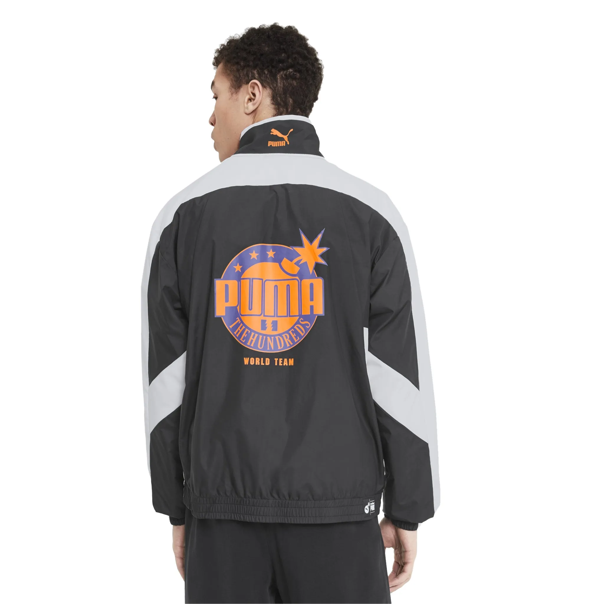 Puma x THE HUNDREDS Track Jacket Black