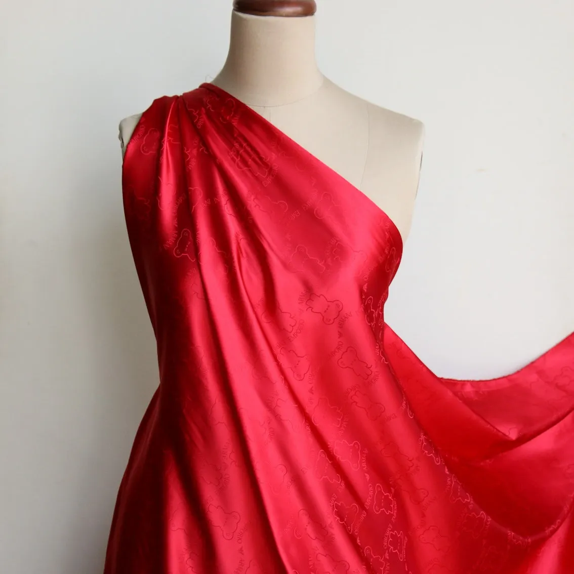 Red Teddy - Fancy Lining