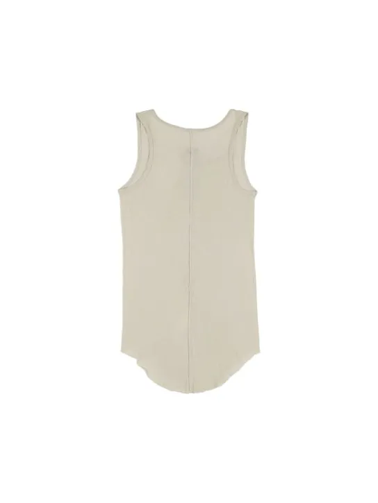 Rick Owens   Cotton jersey rib tank top 