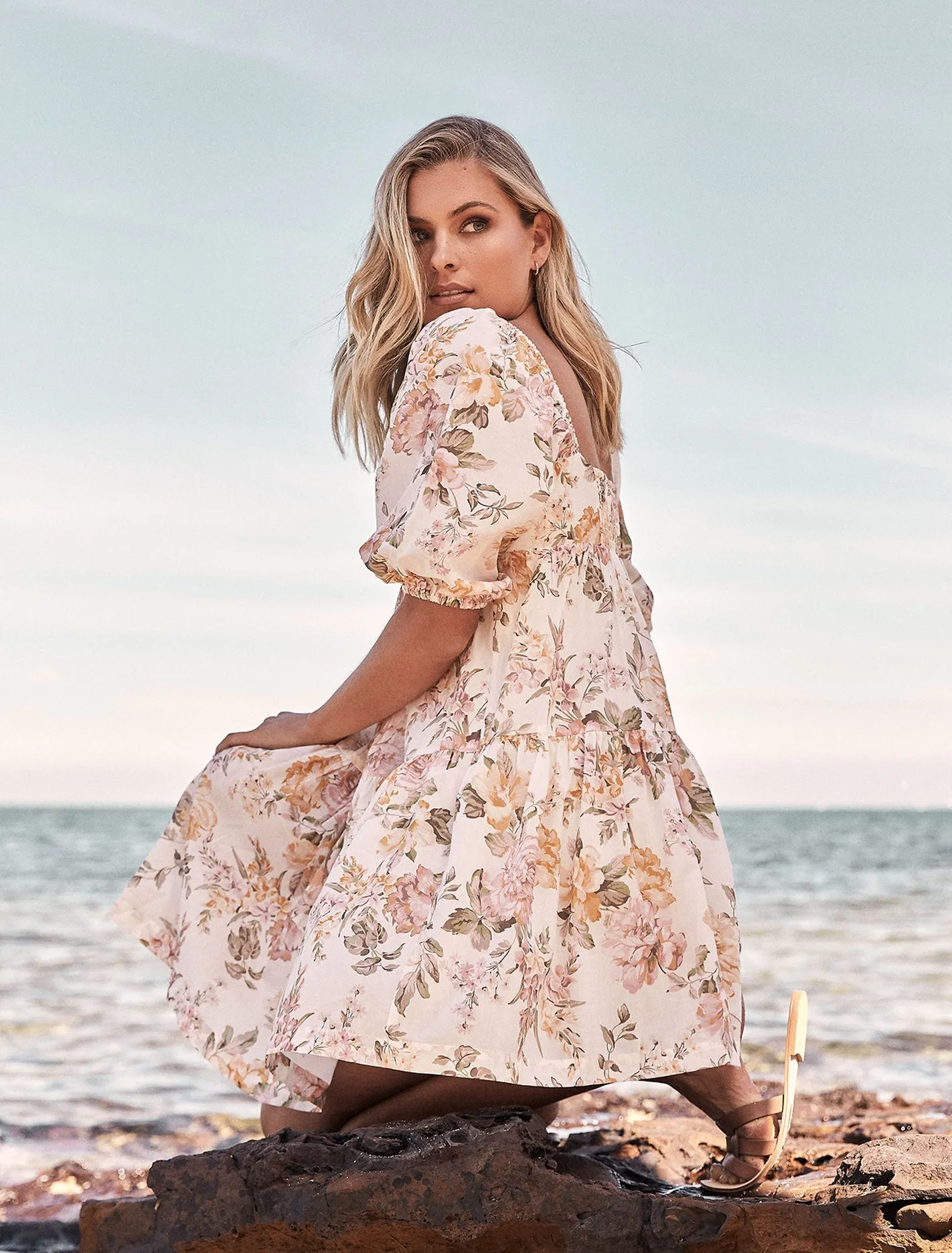 Rubi Cotton Babydoll Dress
