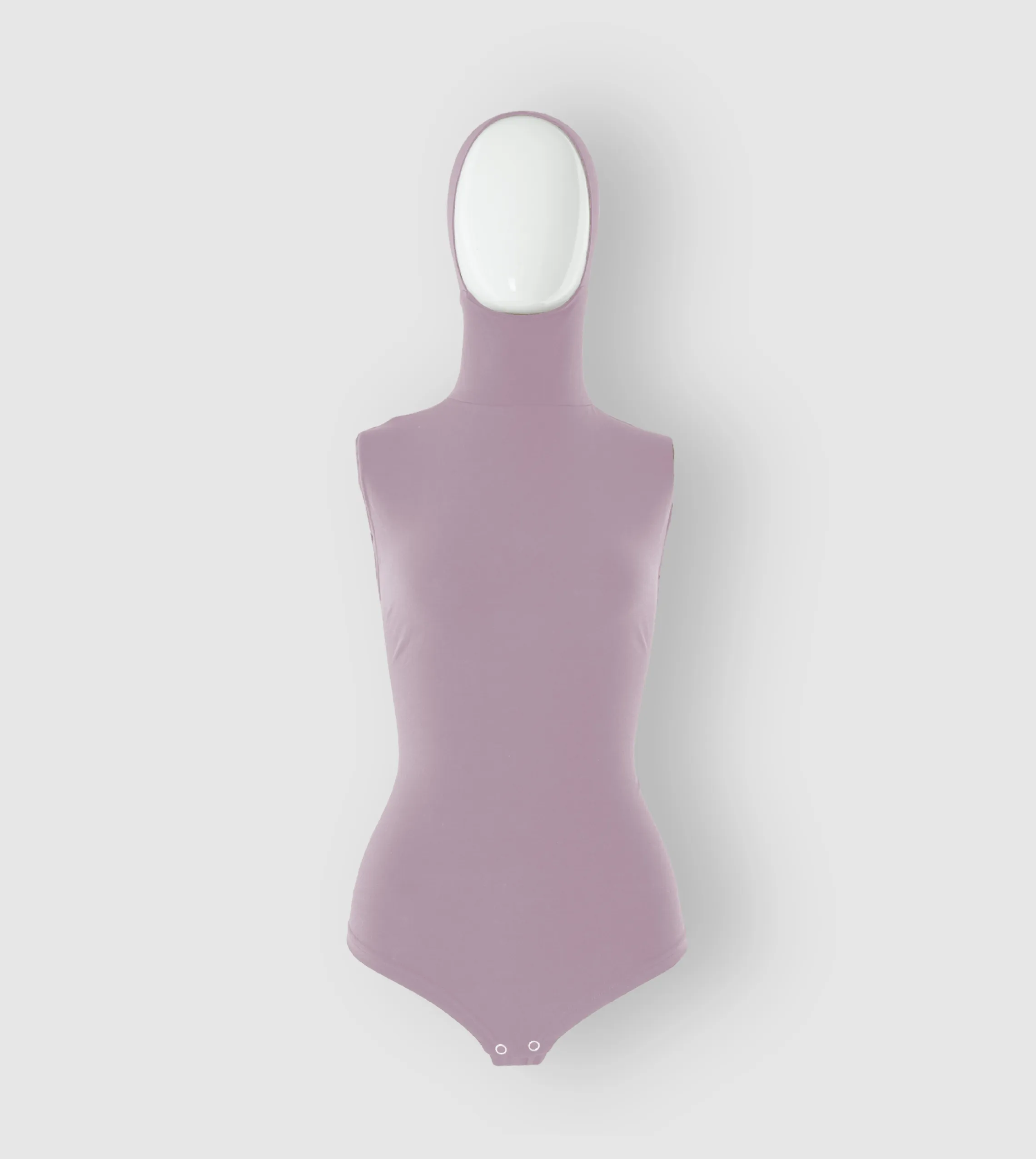 RUUQ Bodysuit Sleeveless with Hijab Cap - Violet Mink