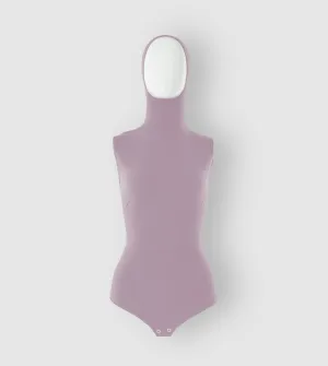 RUUQ Bodysuit Sleeveless with Hijab Cap - Violet Mink