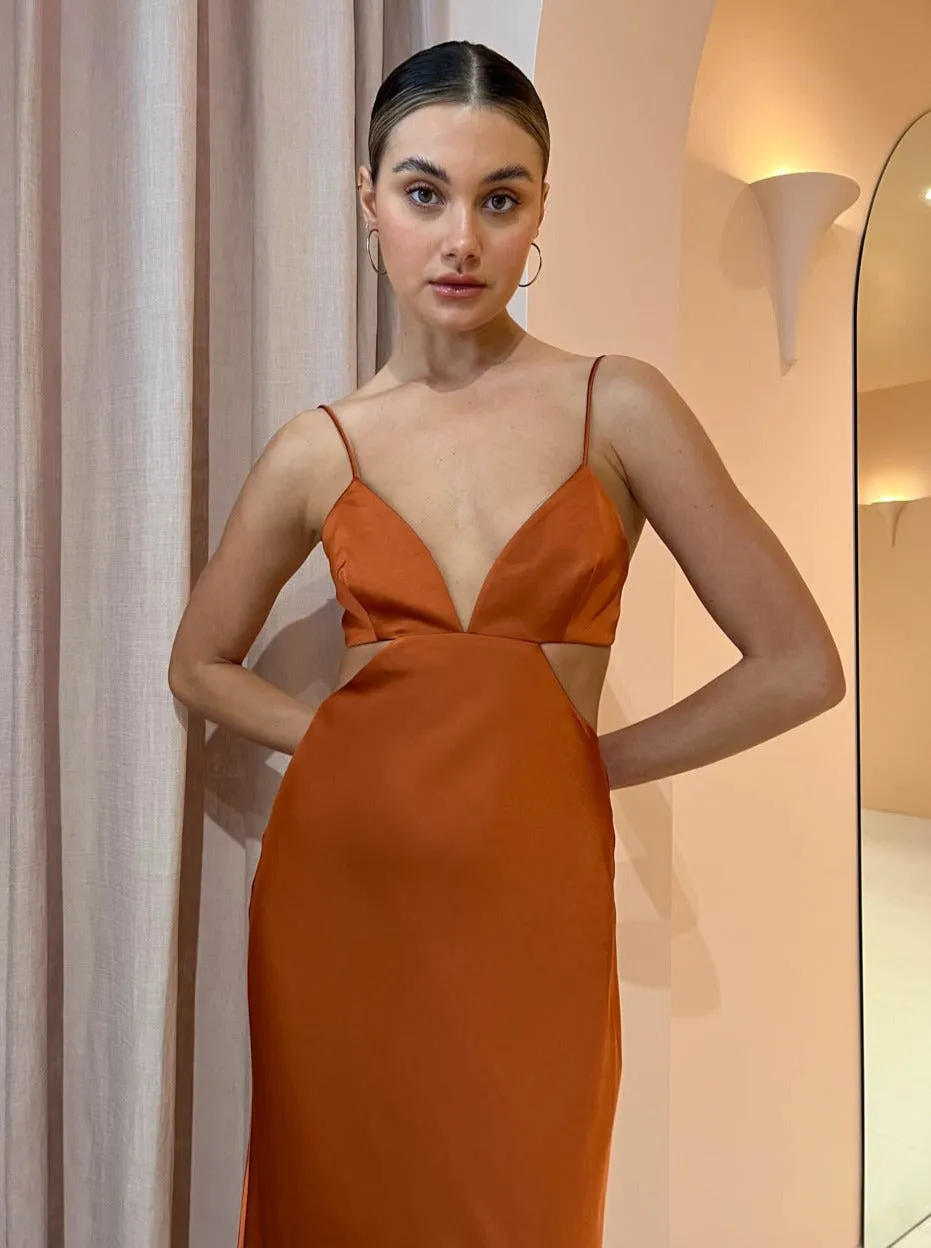 Significant Other Jacy Dress in Clay