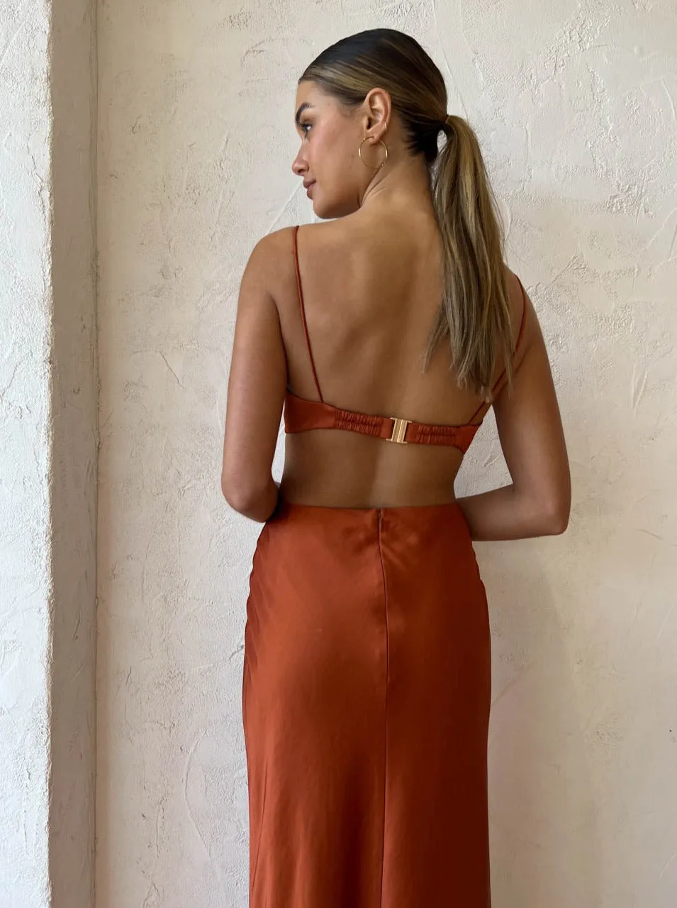 Significant Other Jacy Dress in Clay