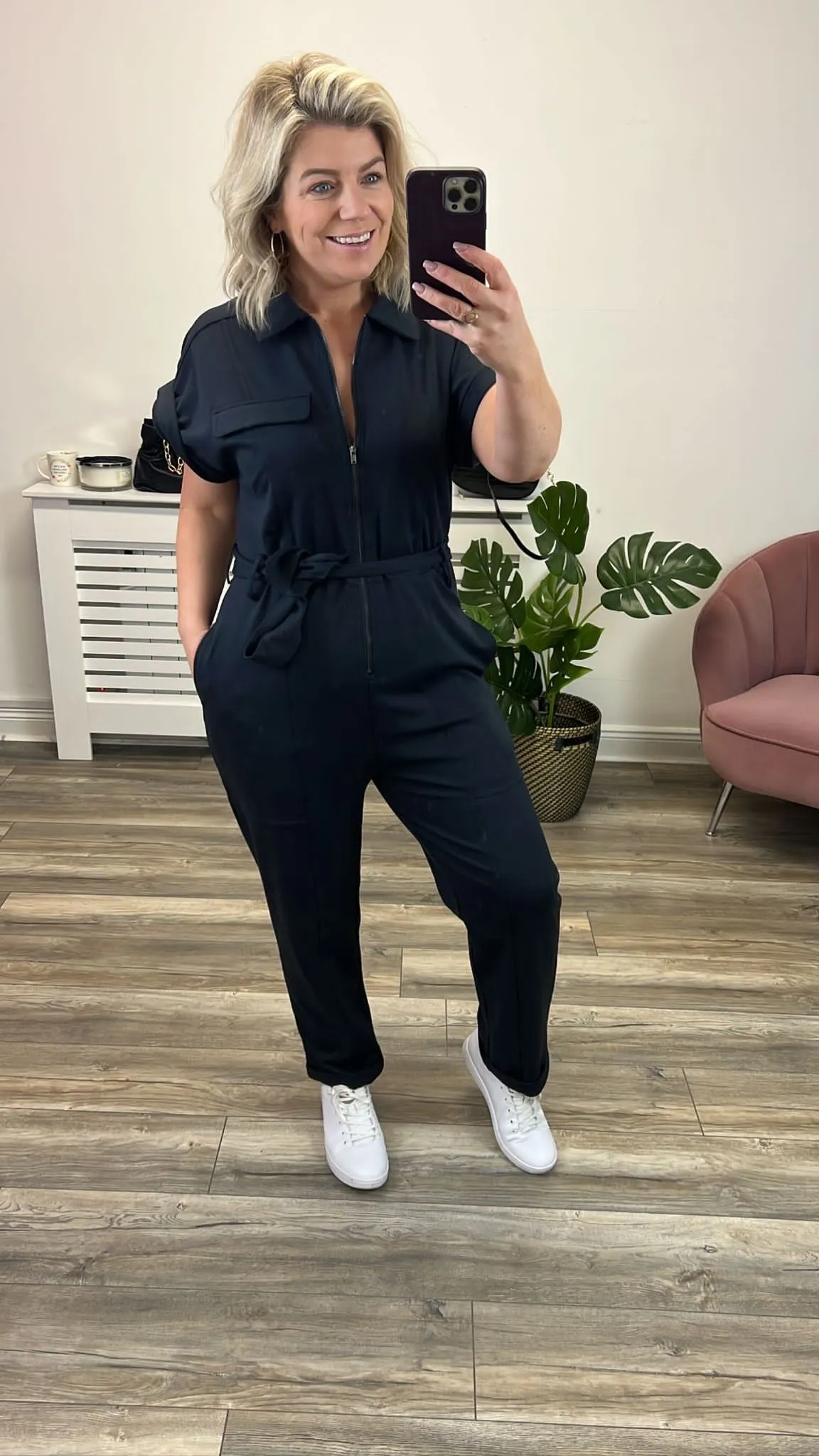 Simonse Jumpsuit (Navy)