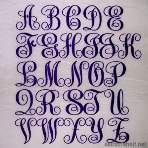Simple Font Capital Letters
