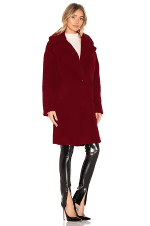 Single Breasted Stylish Teddy Coat