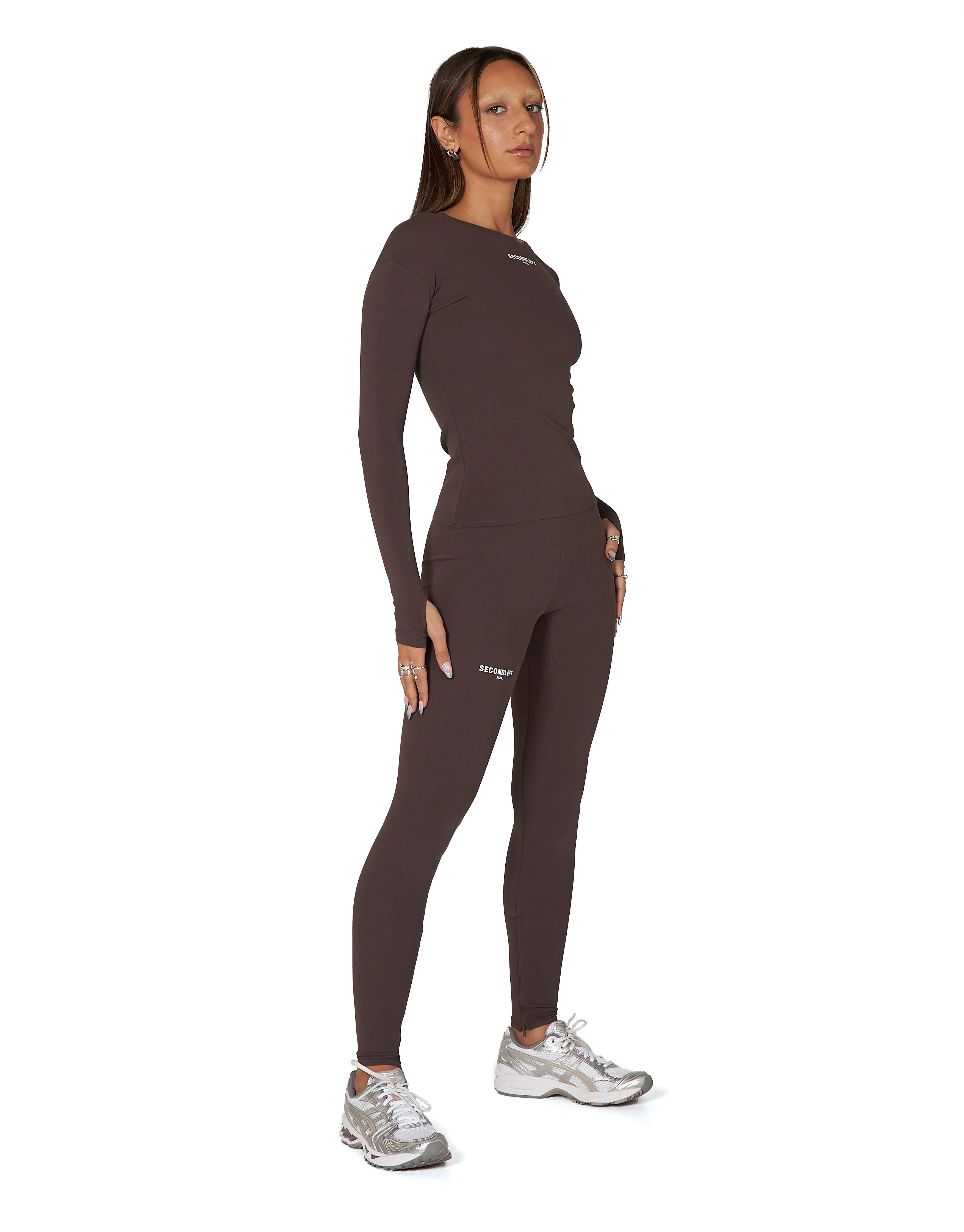 SL BW Full Length Tights Sable - Brown