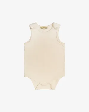 sleeveless trim bodysuit