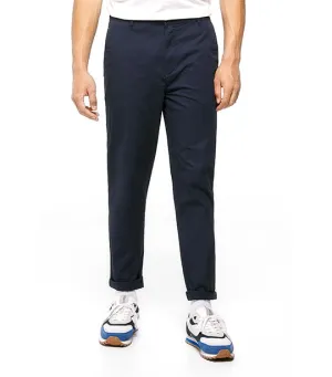 Slim Chino Trousers Dark Blue