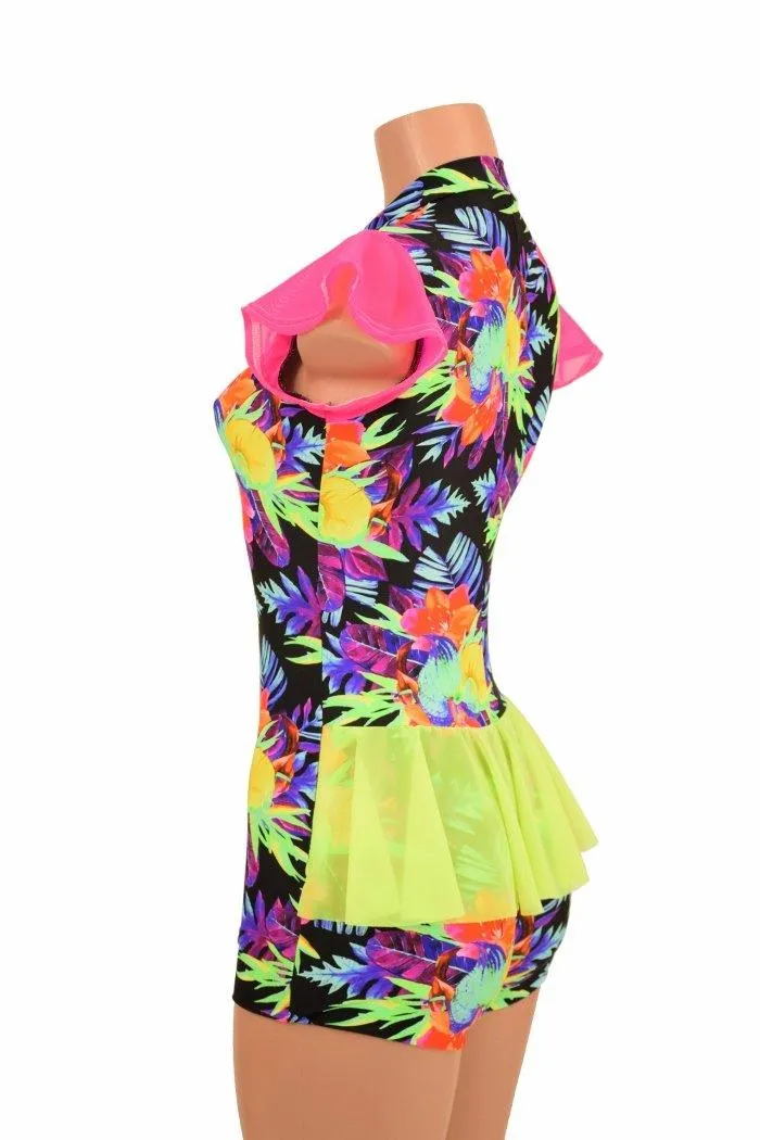 Sonic Bloom Ruffle Rump Romper
