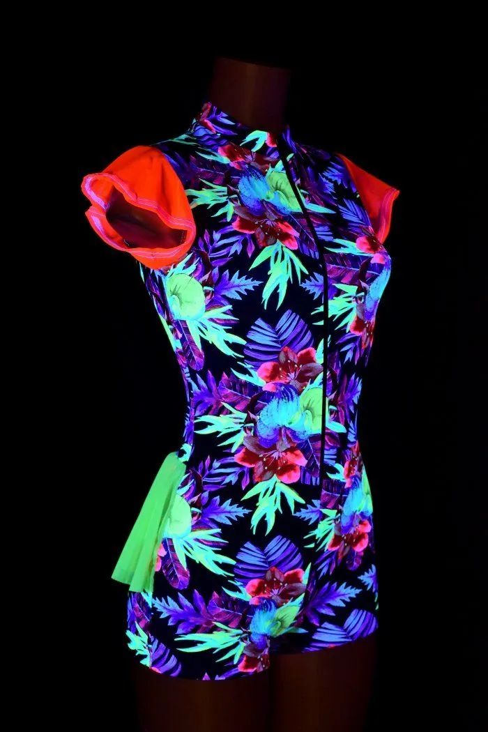 Sonic Bloom Ruffle Rump Romper