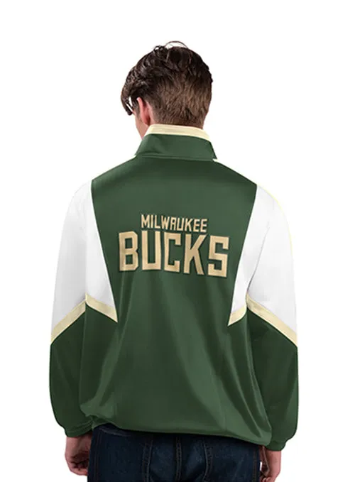 Starter Track Lead Runner Milwaukee Bucks Jacket