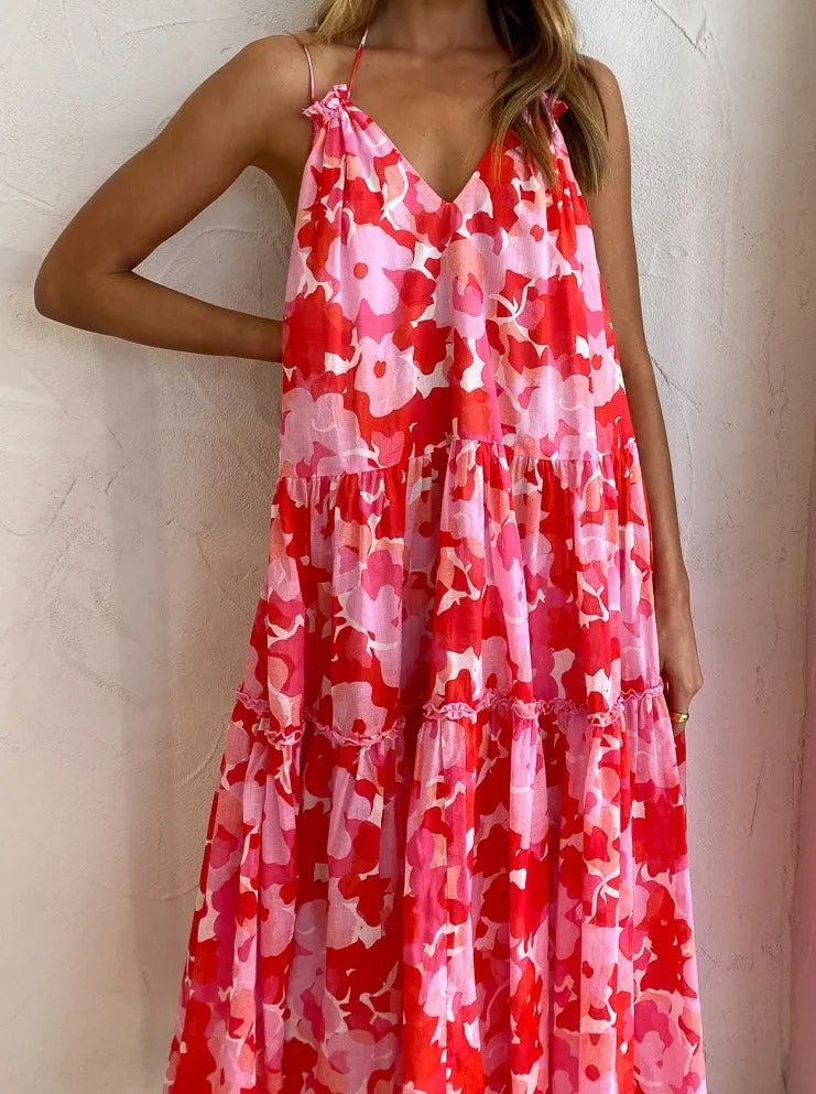 Steele Arya Dress in Camellia