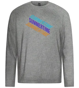 Summertime Design - Premium men's long sleeve t-shirt