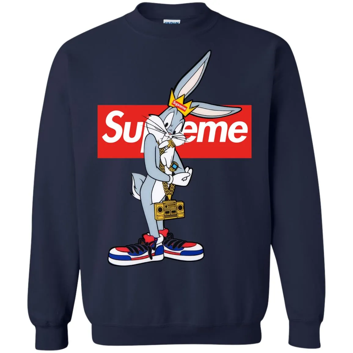 Supreme Rabbit Trending T-shirt Crewneck Pullover Sweatshirt