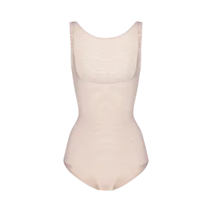 SW109 - firm control open bust bodysuit