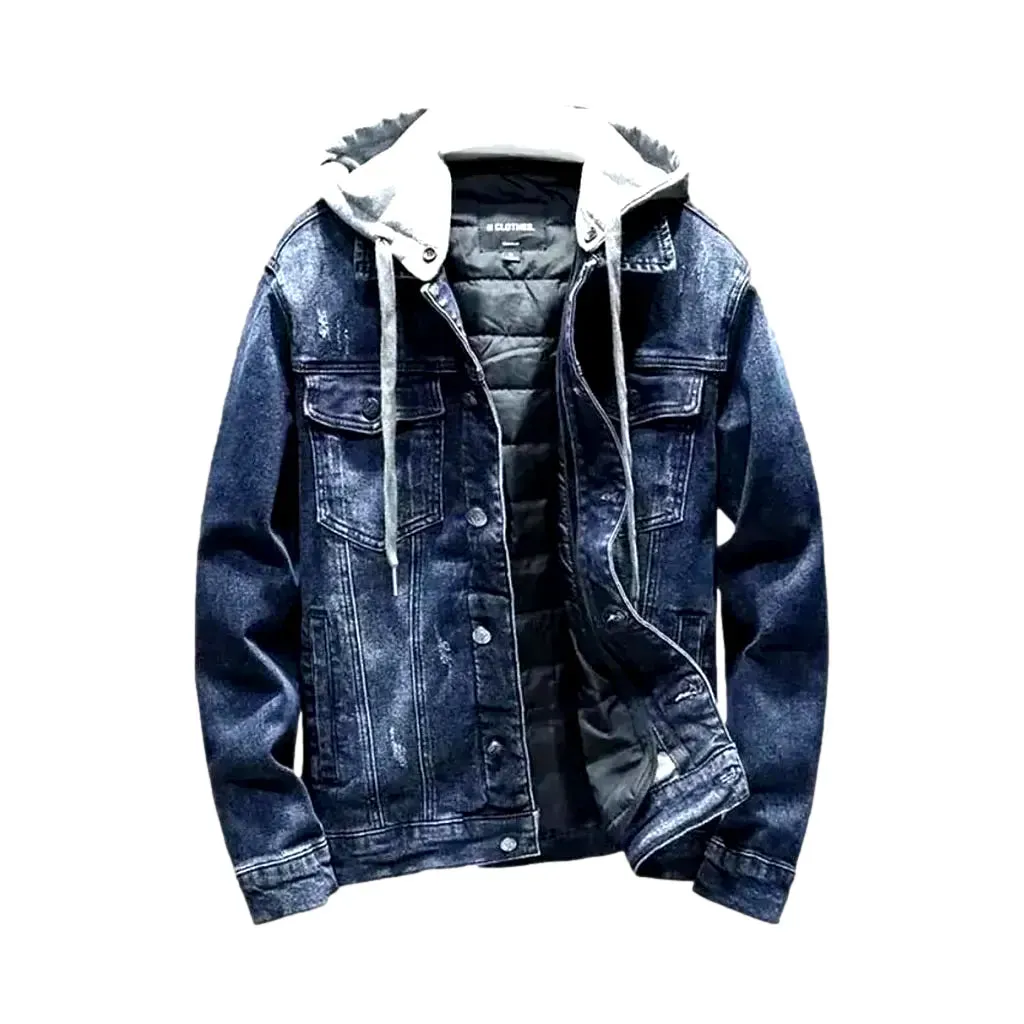 Vintage inspired denim jacket for men