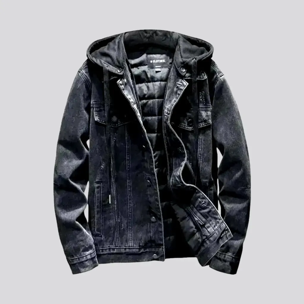 Vintage inspired denim jacket for men