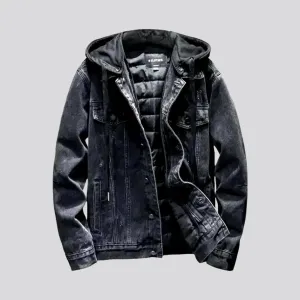 Vintage inspired denim jacket for men