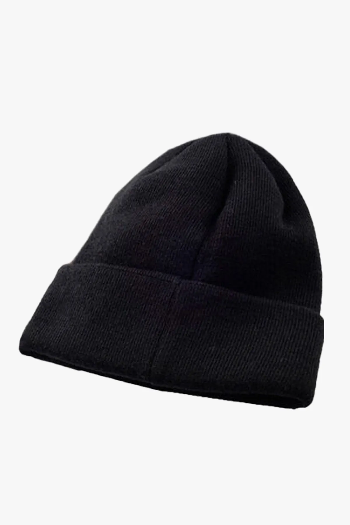 Vogue Black Knitted Beanie - W22 - UBH0018