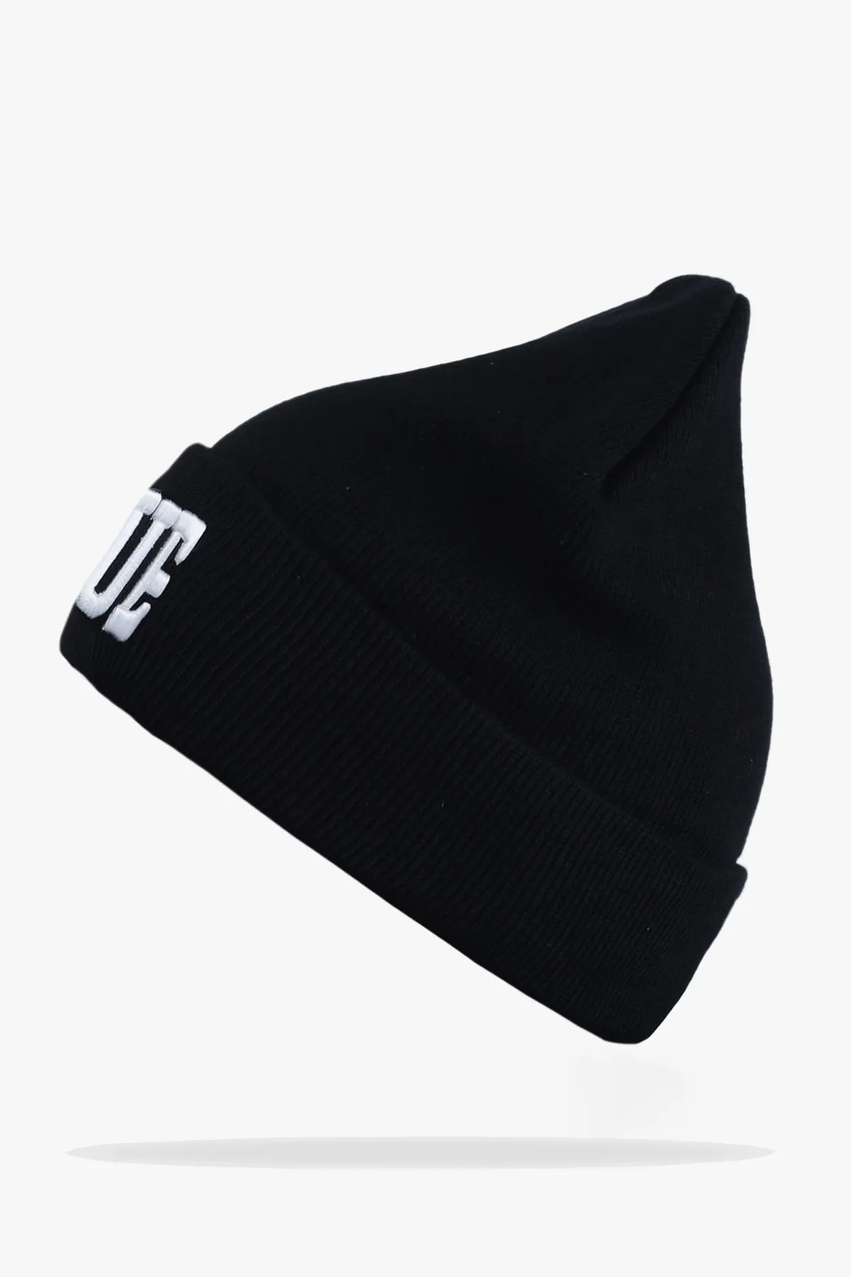 Vogue Black Knitted Beanie - W22 - UBH0018