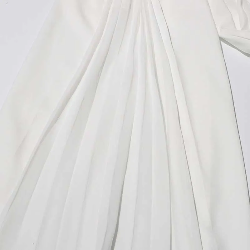 White Blazer Pantsuit Crop Top Coat   Wide Legs 2 Pieces Set
