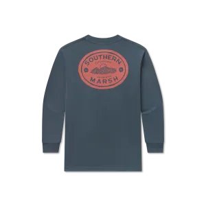 Youth Branding - Mountain Medallion - Long Sleeve Tee