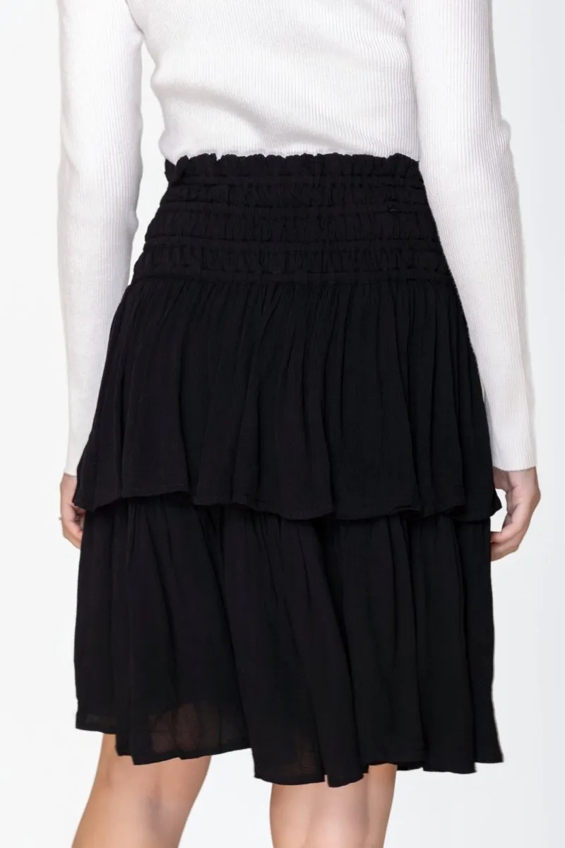 ZENA SKIRT (BLACK) 23"